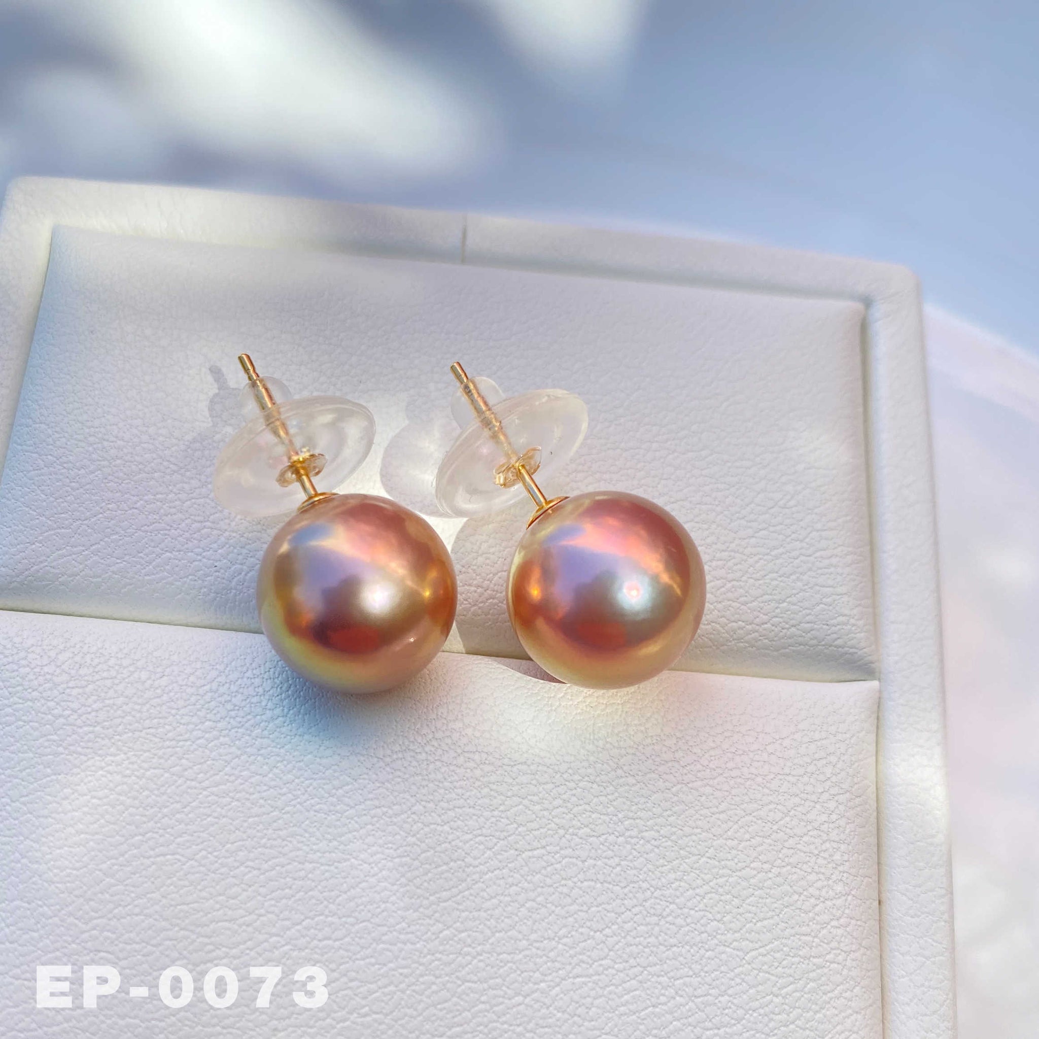 18K Freshwater Gold Edsion Pearl Earrings