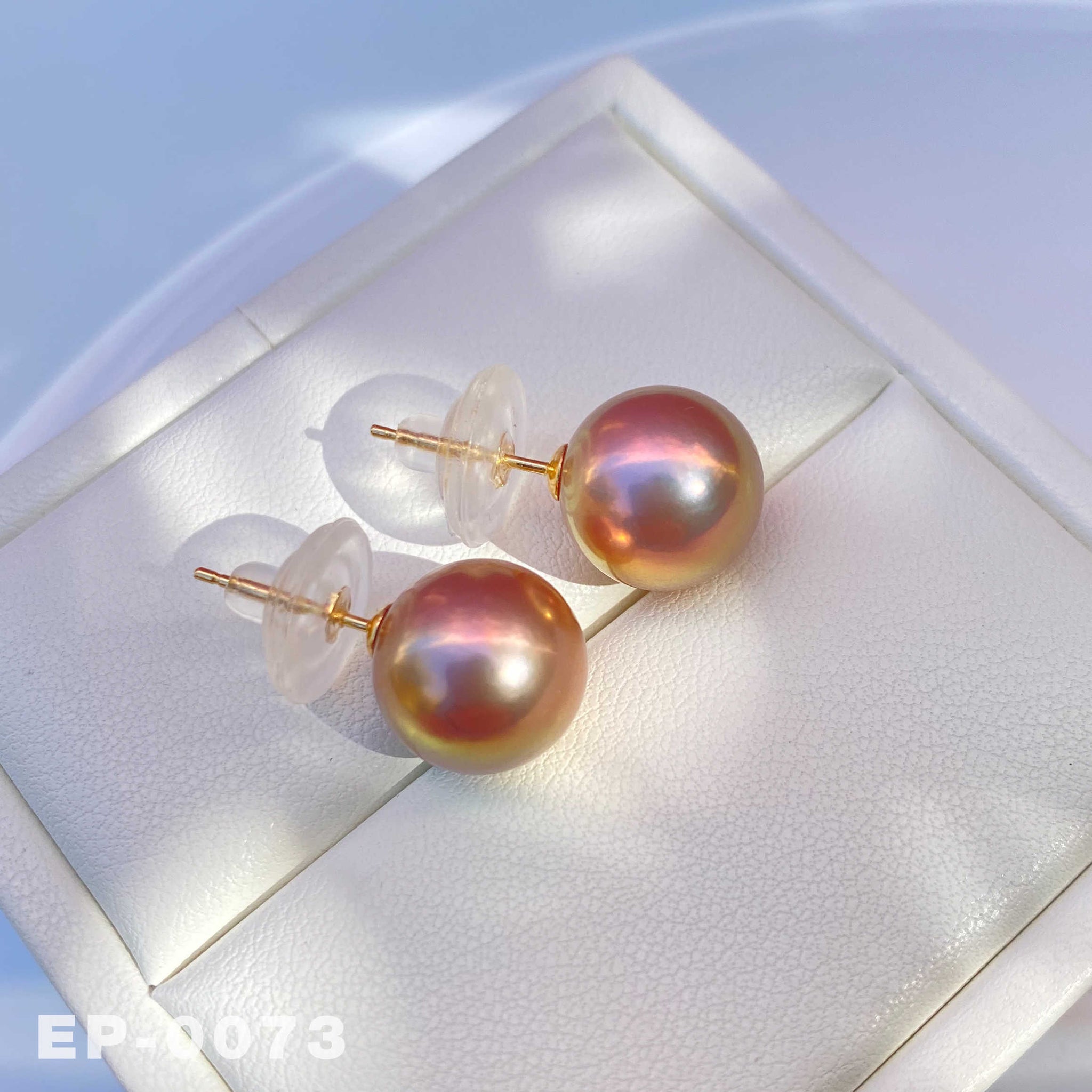 18K Freshwater Gold Edsion Pearl Earrings